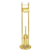 Migliore ML.CRS-60.242.DO CRISTALIA Стойка 2-х функциональная H96 см, золото,SWAROVSKI