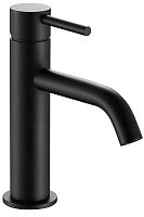 Aquame AQM6210MB Siena Смеситель для раковины, гладкий, матовый черный