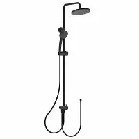 Ideal Standard BC747XG Idealrain Душевая система для установки с настенным смесителем, Silk Black (черный шелк)