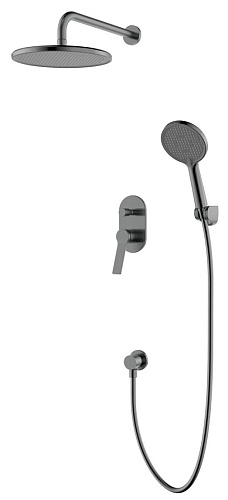 Azario AZ-VSA248330AJ+82KAJ Vise Смеситель для душа, графит