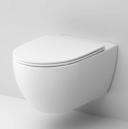 Сет №1600_C111700WH, Унитаз подвесной + C117853WH, Сиденье для унитаза с микролифтом