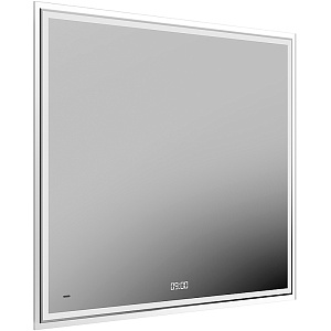 Kerama Marazzi TE.mi.90 Tecno Зеркало 90х80 см, c LED подсветкой/функцией антизапотевание, белый глянец