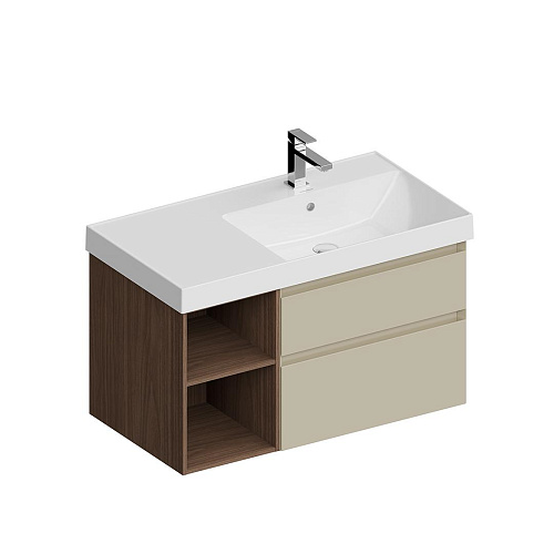 KERAMA MARAZZI CUBO CUB.90.2Rh\LIM.N Тумба под раковину купить  в интернет-магазине Сквирел