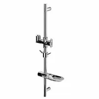 Lemark LM8062C Стойка для душа с мыльницей, хром