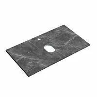 Sancos TT80A1X Столешница для ванной комнаты 80х46 см, Black Sky купить  в интернет-магазине Сквирел