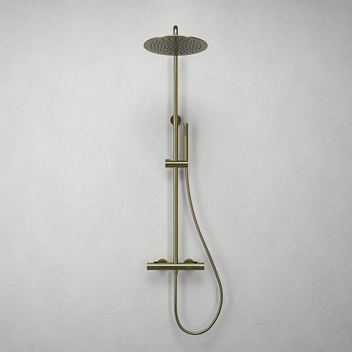 ABELSBERG Fluida SNS75103BG Душевая система с термостатом