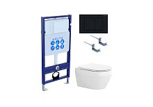 Aquatek SET Лея-012 4 в 1 Комплект: рама Standard INS-0000012 + крепеж KKI-0000002 + кнопка KDI-0000012 + унитаз AQ1199-00 с крышкой-сиденьем Soft-close, белый Aquatek SET Лея-012 4 в 1 Комплект: рама Standard INS-0000012 + крепеж KKI-0000002 + кнопка KDI-0000012 + унитаз AQ1199-00 с крышкой-сиденьем Soft-close, белый