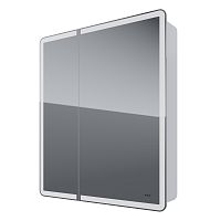 Dreja 99.9033 Point Шкаф зеркальный 70х80 см, инфракрасный выключатель/LED-подстветка, белый купить  в интернет-магазине Сквирел