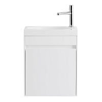 BelBagno PIETRA MINI-460-1A-SO-BL-L База под раковину 45х26 см, подвесная, Bianco Lucido (белый глянец) купить  в интернет-магазине Сквирел