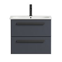 Cezares ECO-CER-600-2C-SO-GR-P Eco Тумба под раковину, графит купить  в интернет-магазине Сквирел