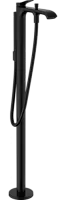 Hansgrohe 76445670 Finoris Смеситель для ванны, напольный, матовый черный