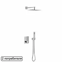 Excellent AREX.SET.8045CR Krotos Chrome Душевая система с термостатом, хром
