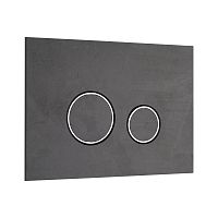 KKPol 350/PPK/420-00-03 Vitrum Grande V1 Orbis Смывная клавиша для инсталляции, Quartz, Pietra Grey