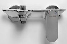 WasserKRAFT 5801 Dinkel Смеситель для ванны, с коротким изливом, хромоникелевое покрытие