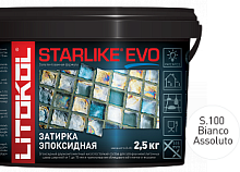Эпоксидная затирка Litokol STARLIKE EVO S100 (2.5кг) Bianco Assoluto