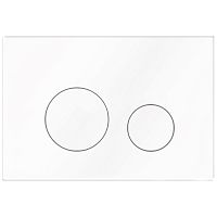 KKPol SPP/405/0/K (350/PPB/004-00-00) M11 Смывная клавиша для инсталляции, белый матовый