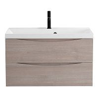 BelBagno MARINO-800-2C-SO-RG-P База под раковину 80х45 см, подвесная, Rovere Grigio (серый дуб)