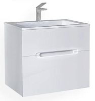 Jorno Mоl.01.62/P/W Modul Тумба под раковину, подвесная 65х45 см, белая