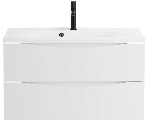 BelBagno MARINO-1000-2C-SO-BO-P База под раковину 100х45 см, подвесная, Bianco Opaco (белый матовый) купить  в интернет-магазине Сквирел