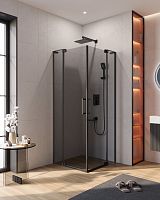 Cezares SLIDER-A-2-70/80-GRIGIO-NERO Душевой уголок