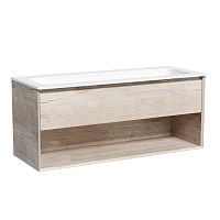 Sancos MR1.0120EG Marmi 1.0 Тумба под раковину 119.5х44.5 см, подвесная, дуб галифакс натуральный