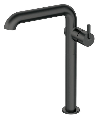 Deante BQS_N24K Silia Смеситель для раковины высокий, U-образный излив, Nero (черный)