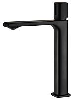 Creavit AL6500S Alfa High Смеситель для раковины, черный матовый