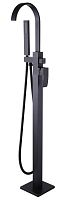 ABBER AF8615B Wasserfall Смеситель для ванны, напольный, черный матовый