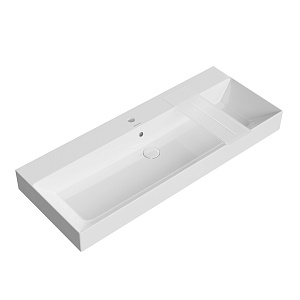 Kerama Marazzi GR.wb.120 Grande Раковина подвесная/мебельная 120х49 см, белый глянец
