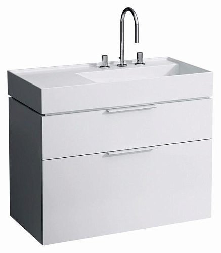 Laufen Kartell 4.0760.2.033.631.1 Тумба под раковину подвесная, с ящиками