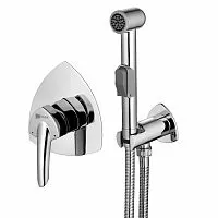 Lemark LM3519C Mars Смеситель с гигиеническим душем, встраиваемый, хром