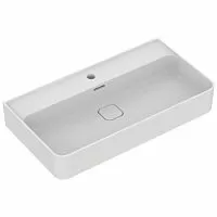 Ideal Standard T300101 Strada II Раковина подвесная 80х43 см, для монтажа с одним смесителем, Euro White (евробелый)