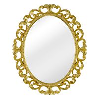 Migliore 31344 Зеркало овальное 107х87х6 см, золото купить  в интернет-магазине Сквирел