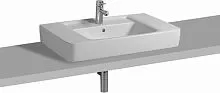 Geberit 125185000 Renova Plan Накладная раковина 85х48 см, белая