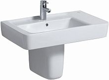 Geberit 122180000 Renova Plan Раковина с полочкой справа 75х48 си, белая