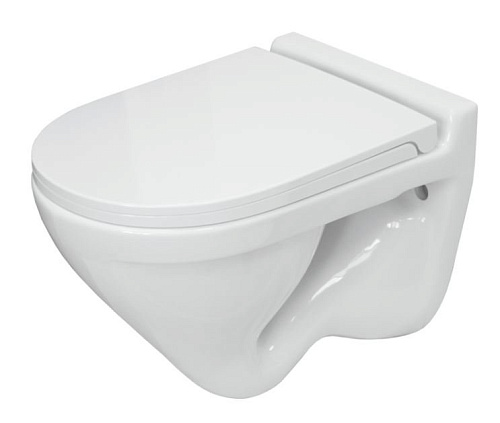 Sanita Luxe ATCSLWH0104 Attica Luxe SL DM Унитаз подвесной 35х50 см, с сиденьем soft close/clip up, белый (нов. арт. WC.WH/Attica/DM/WHT.G/S1)
