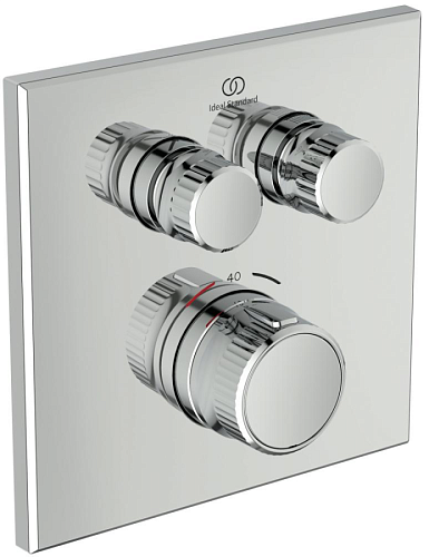 Ideal Standard A7302AA Ceratherm Navigo Смеситель для душа термостатический на 2 выхода, Chrome (хром)