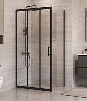 BelBagno UNO-195 UNO-195-AHF-31-100/80-C-NERO Душевой уголок
