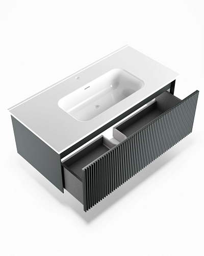 La Fenice Terra FNC-01-TER-G-100 Тумба под раковину купить  в интернет-магазине Сквирел