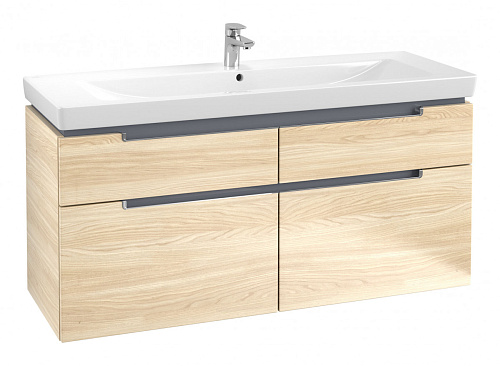 Villeroy & Boch A91610PN Subway 2.0 Тумба под раковину 129х45 см, вяз Импрессо (Elm Impresso)