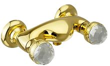 Migliore 18508 Axo Swarovski Смеситель для душа внешний, выход M1/2", золото