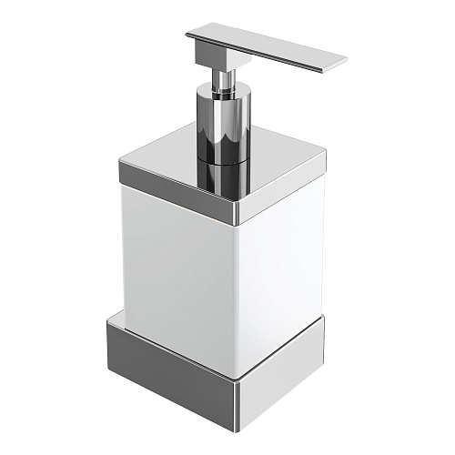 Boheme Qubic 10727-CR Диспенсер для жидкого мыла Boheme Qubic 10727-CR Диспенсер для жидкого мыла купить в интернет-магазине Сквирел