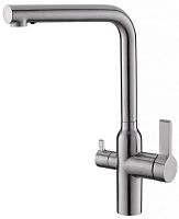 BelBagno BB-LAM57-IN Смеситель для кухни, с краном для питьевой воды, сатин
