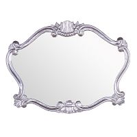 TW  TW02031arg.brillante зеркало в раме 91хh70см, цвет рамы глянцевой серебро, купить  в интернет-магазине Сквирел
