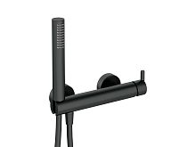 Deante BQS_N41M Silia Смеситель для душа с душевым гарнитуром, Nero (черный)