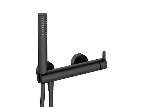 Deante BQS_N41M Silia Смеситель для душа с душевым гарнитуром, Nero (черный) купить недорого в интернет-магазине Сквирел