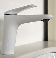 Comforty 00-00006496 FC074A-CKBT Смеситель для раковины, картридж 35 мм, белый