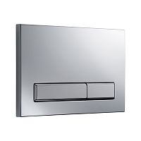 KKPol SPP/388/0/K (350/PPG/388-00-03) M08 V1 Смывная клавиша для инсталляции, хром/белый