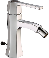 Cisal CH0005546T Cherie Смеситель для биде, с донным клапаном, хром/черный матовый Cisal CH0005546T Cherie Смеситель для биде, с донным клапаном, хром/черный матовый