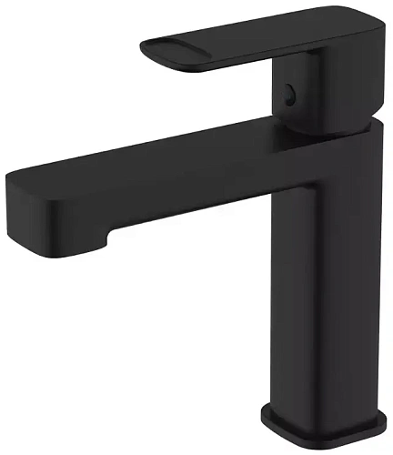 Aquame AQM6610MB Parma Смеситель для раковины, гладкий, матовый черный Aquame AQM6610MB Parma Смеситель для раковины, гладкий, матовый черный